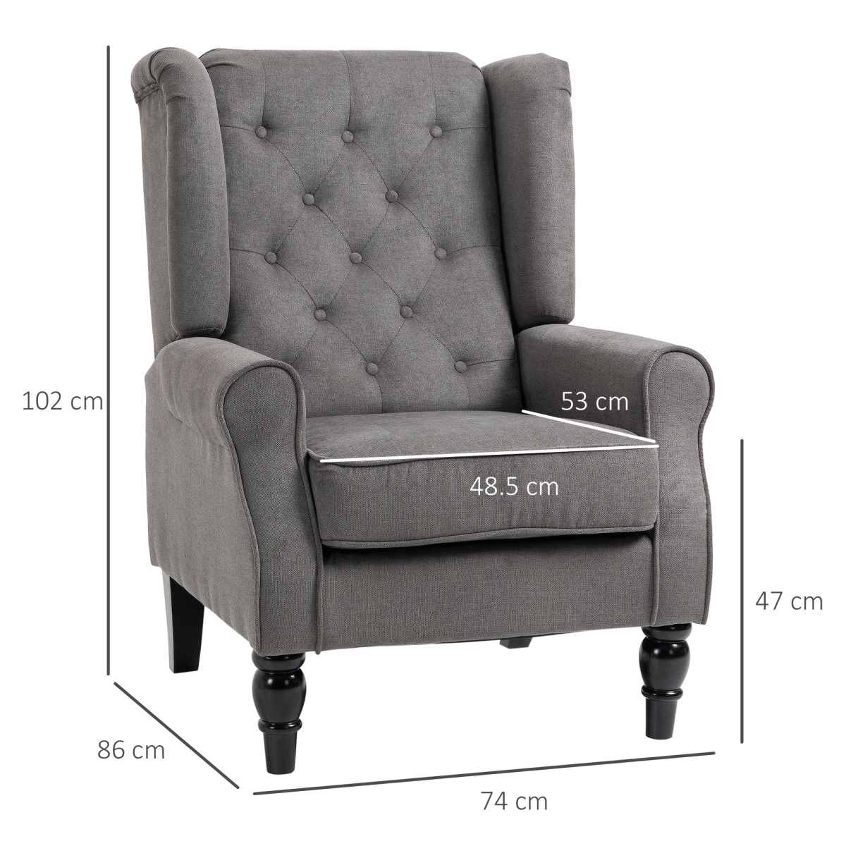 cortex-london-york-retro-tufted-dark-grey-fabric-wingback-armchair