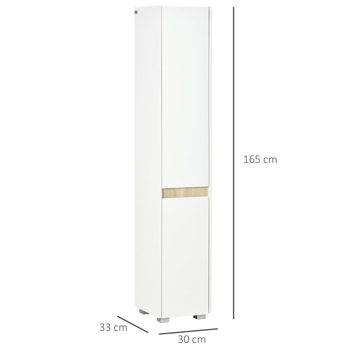 cortex-london-windsor-white-tall-bathroom-cabinet-adjustable-shelves