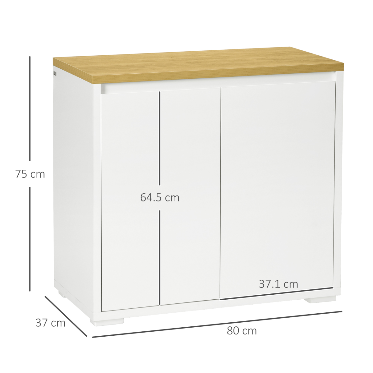 cortex-london-windsor-white-sideboard-cabinet-adjustable-shelf