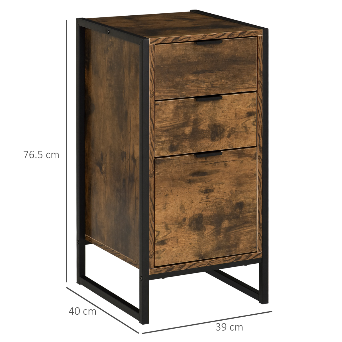 cortex-london-camden-industrial-three-drawer-storage-chest-brown-steel-frame