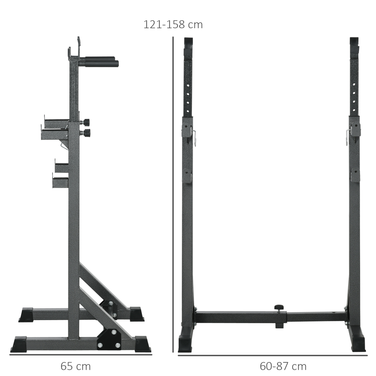 cortex-london-windsor-adjustable-heavy-duty-squat-rack-black-steel-eva