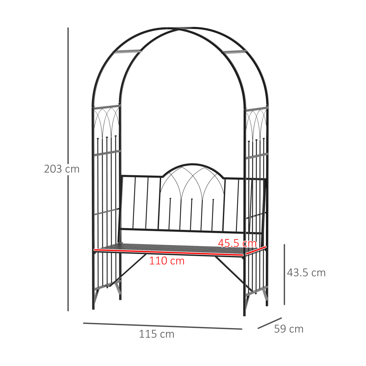 cortex-london-windsor-garden-arch-bench-trellis-antique-black