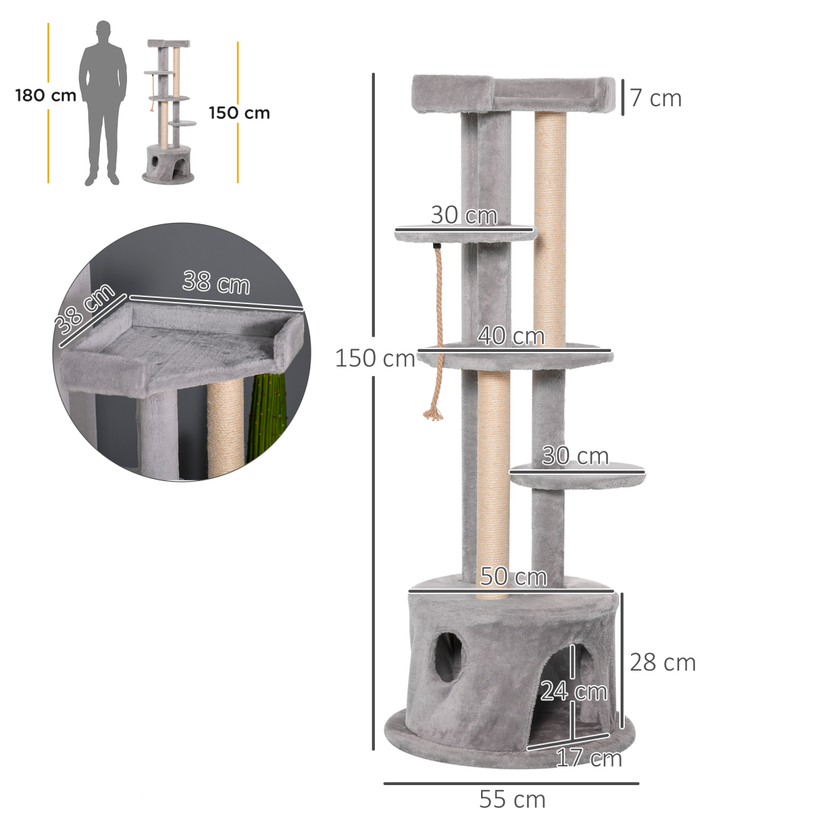 cortex-london-windsor-multi-level-cat-tree-kitten-tower-jute-scratching-posts-plush-perches