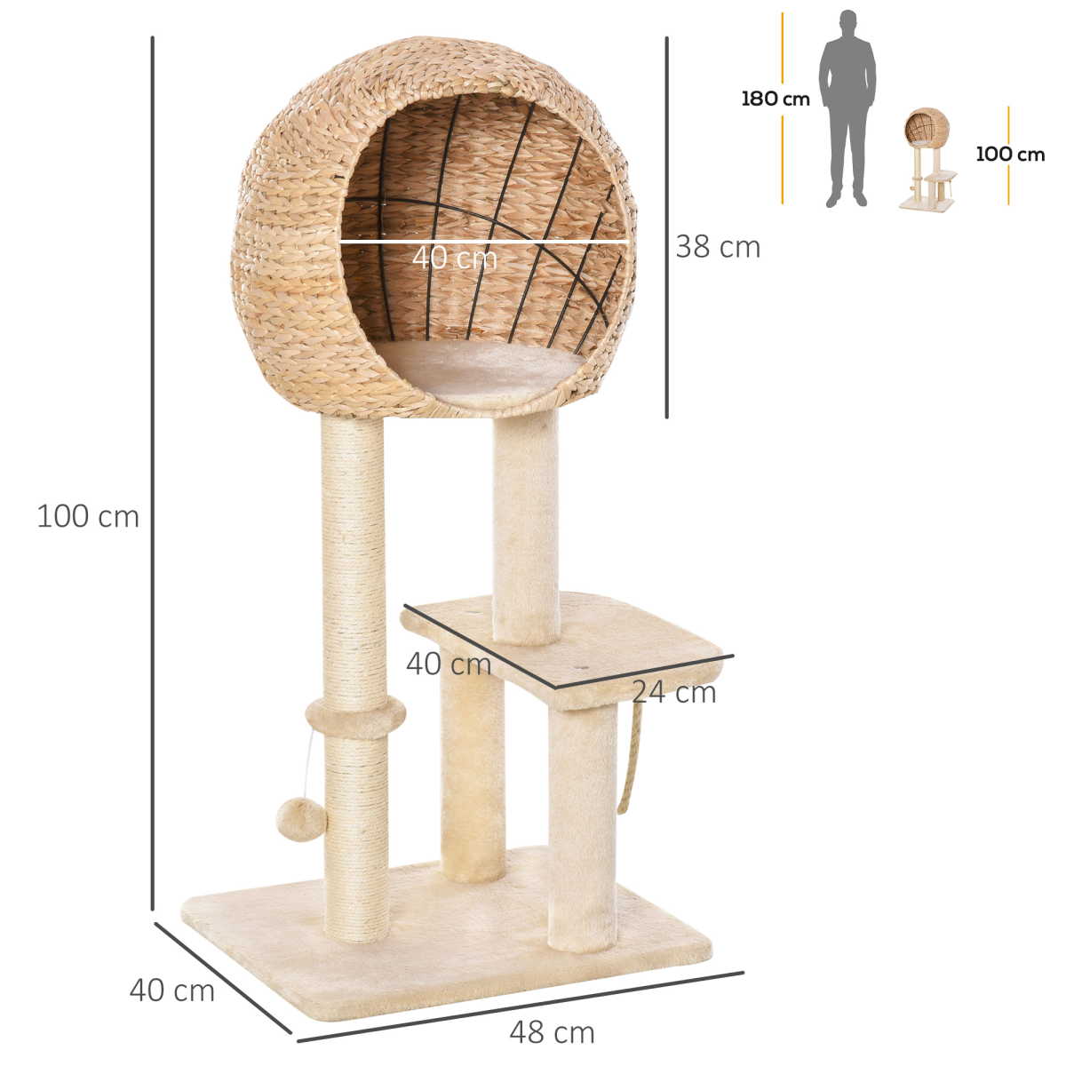 cortex-london-windsor-pawhut-cat-tree-tower-scratching-posts-plush-condo