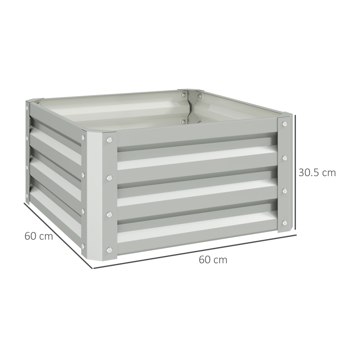 cortex-london-windsor-galvanised-steel-raised-garden-planter-set-of-2-light-grey
