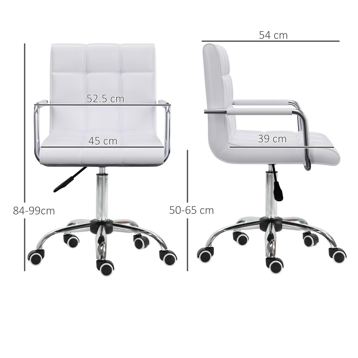 cortex-london-york-white-pu-leather-swivel-office-chair