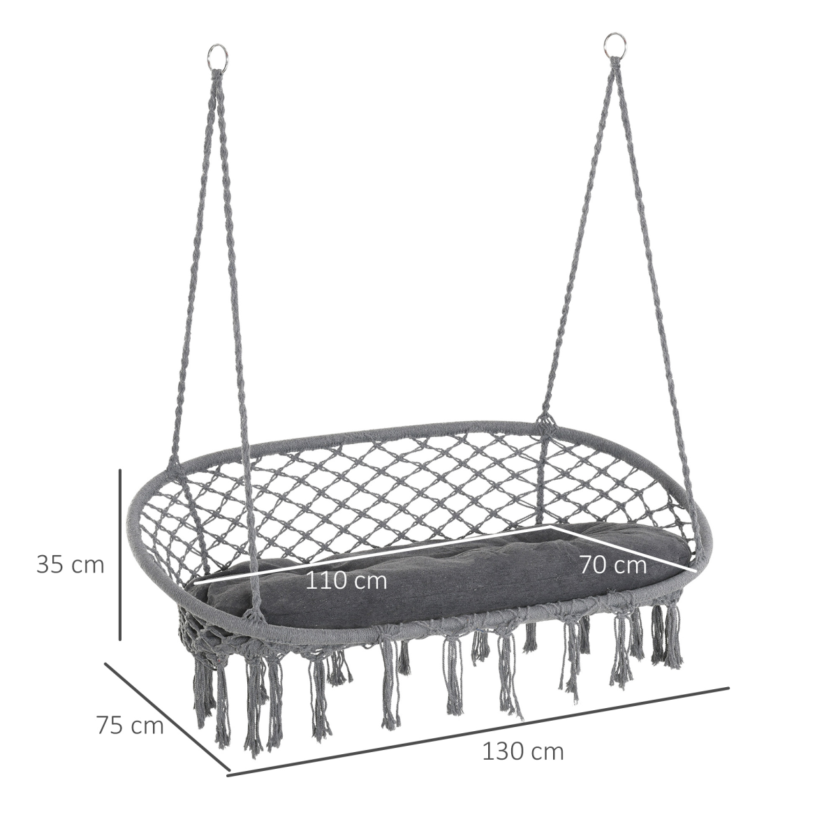 cortex-london-windsor-dark-grey-two-seater-cotton-rope-hammock-chair-metal-frame