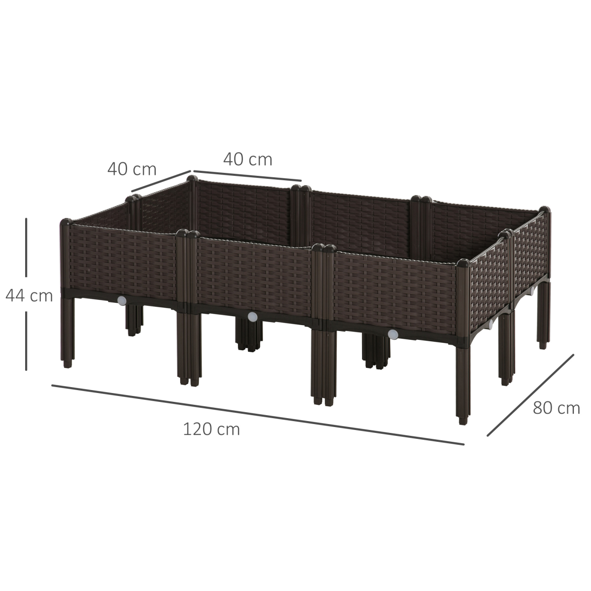 cortex-london-york-six-piece-stackable-raised-garden-bed-with-drainage-holes