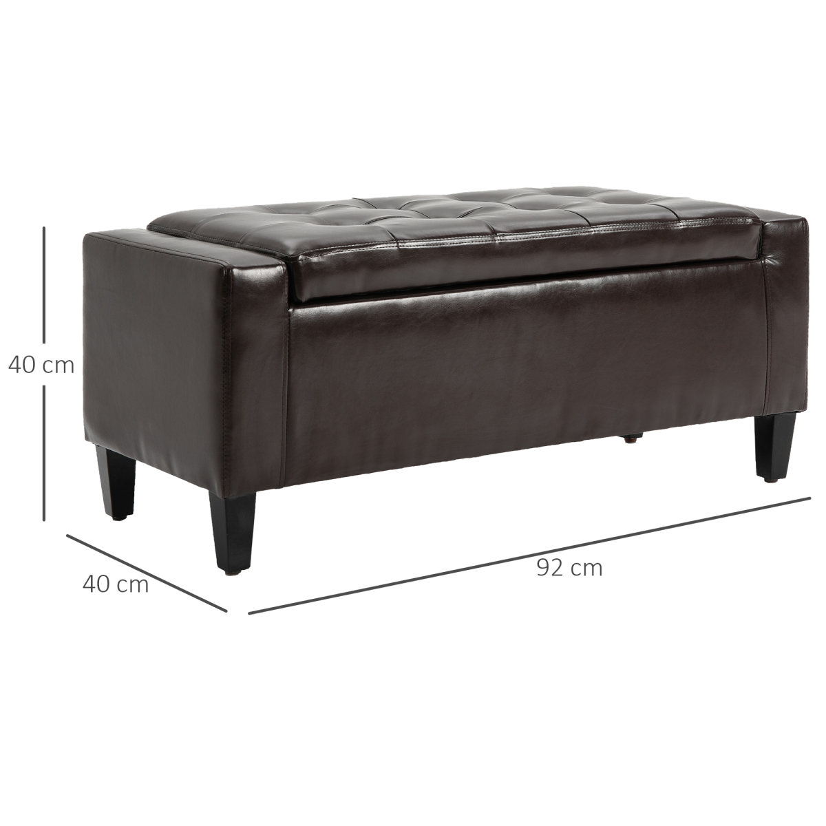 cortex-london-windsor-faux-leather-storage-ottoman-bench