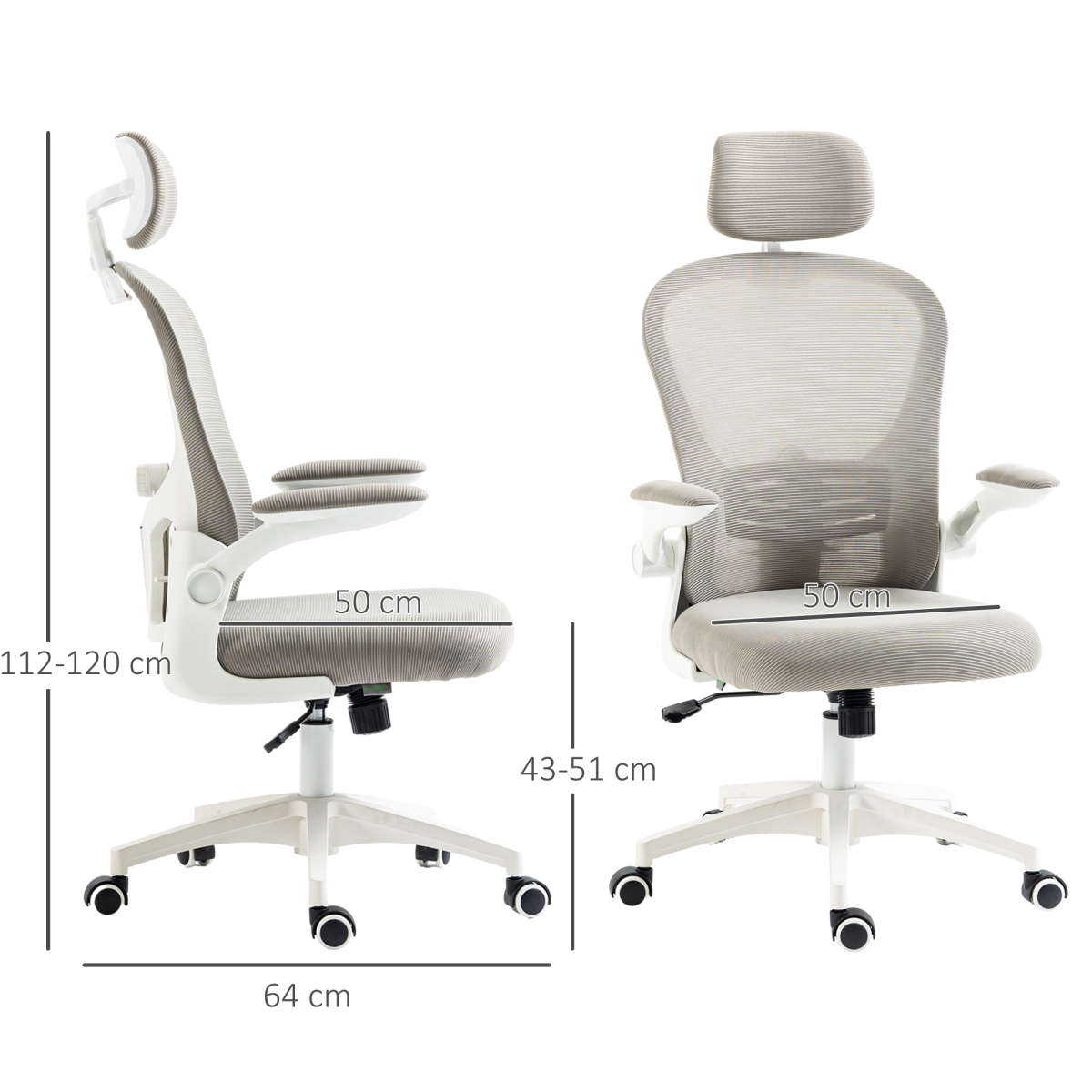 cortex-london-york-mesh-office-chair-with-headrest-grey
