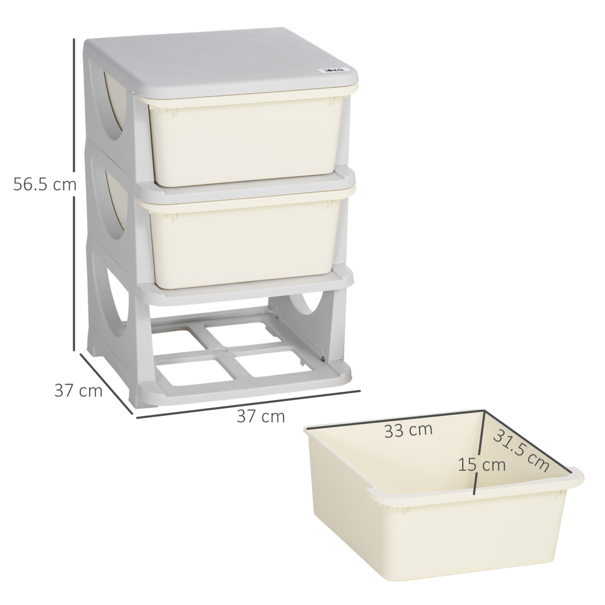 cortex-london-windsor-kids-three-drawer-plastic-storage-chest