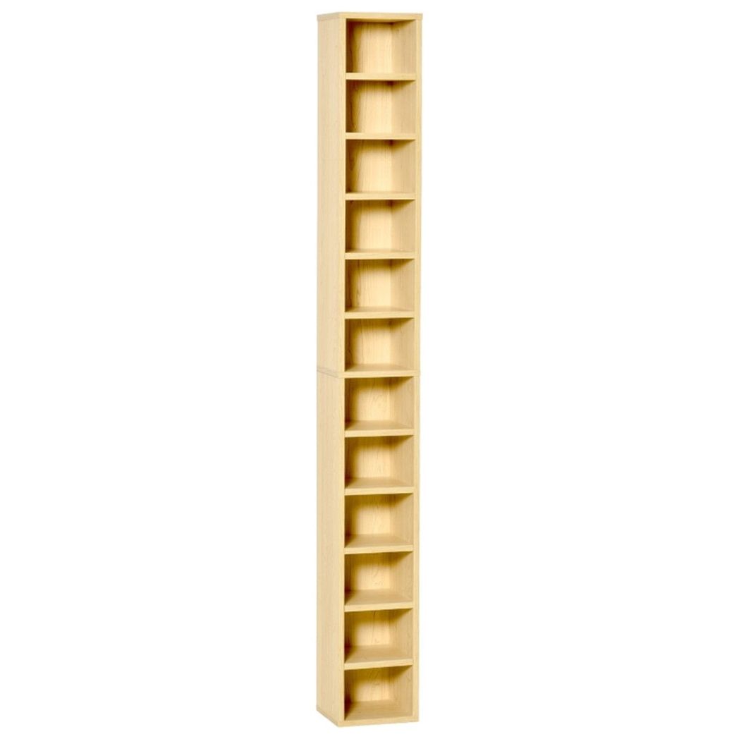cortex-london-york-multimedia-storage-cabinet-12-tier-cd-bookcase-pine-wood-colour