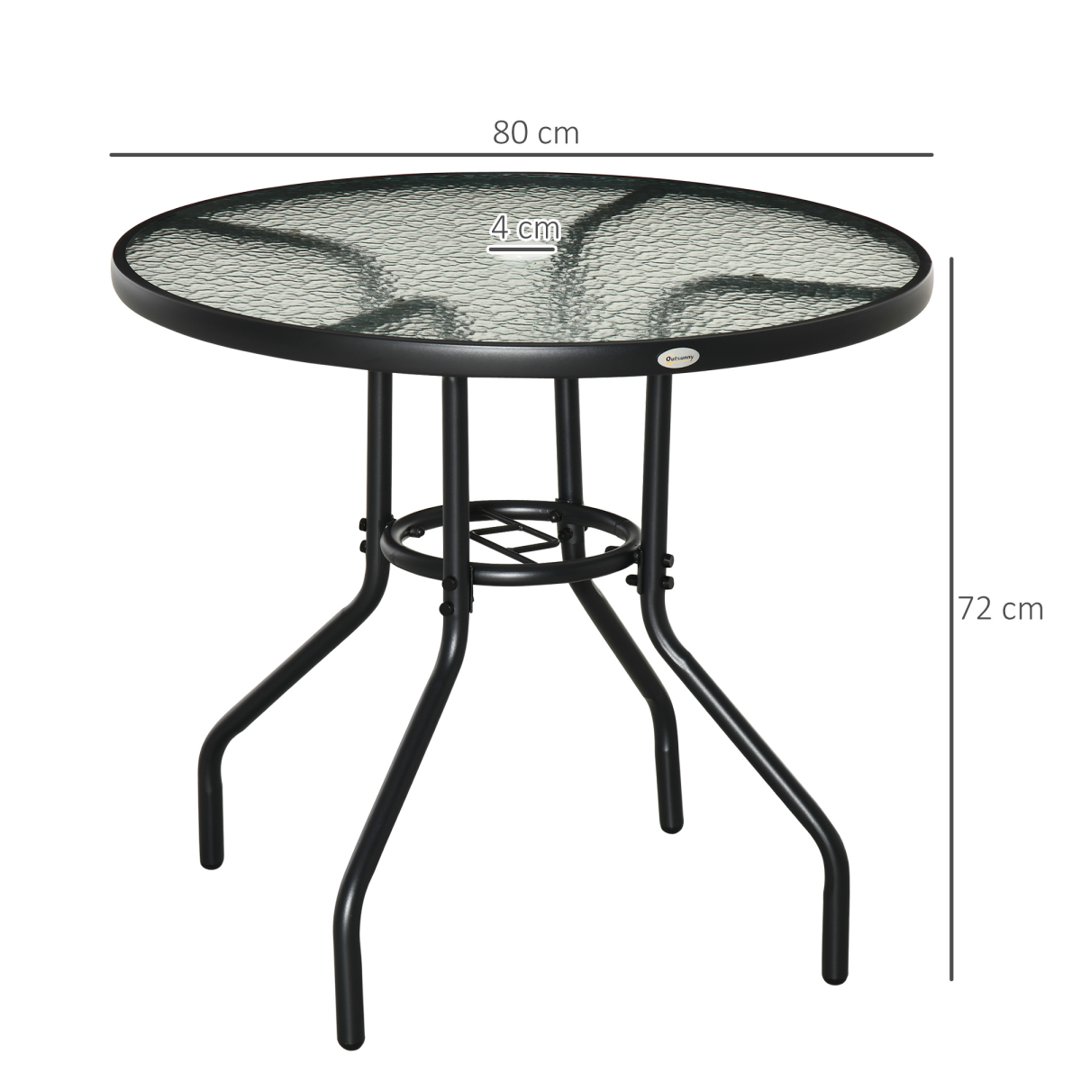 cortex-london-york-outdoor-round-dining-table-tempered-glass-steel-80cm