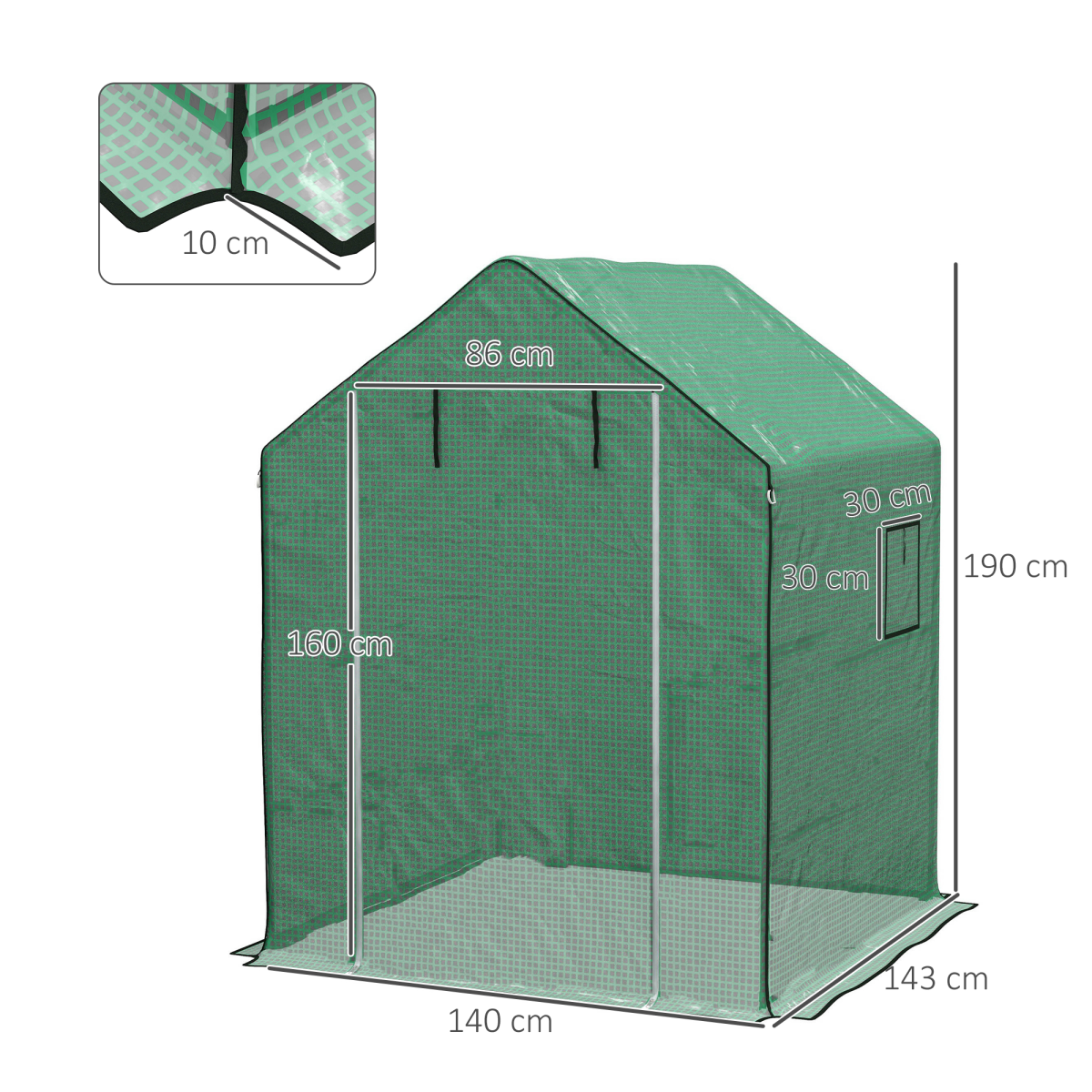 cortex-london-windsor-greenhouse-replacement-cover-green-door-mesh-windows