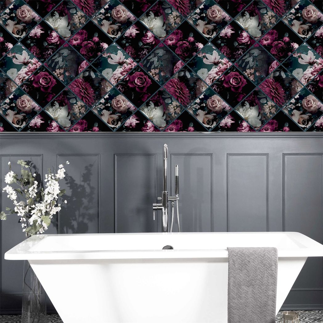 cortex-london-windsor-floral-collage-plum-teal-sw12