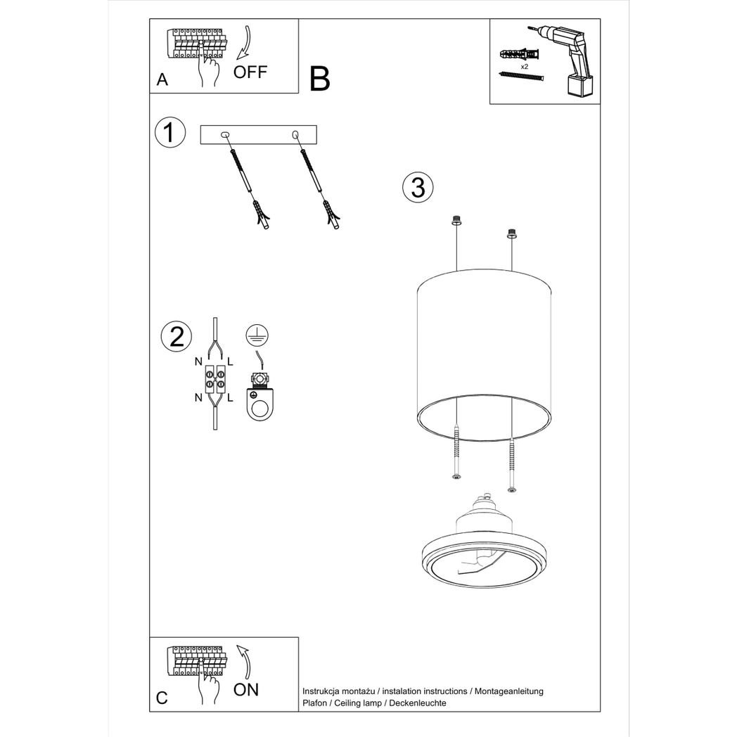 cortex-london-york-tiube-grey-aluminium-gu10-ceiling-lamp