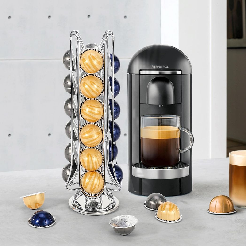 cortex-london-kensington-chrome-vertuo-coffee-pod-stand-24-capsule-storage