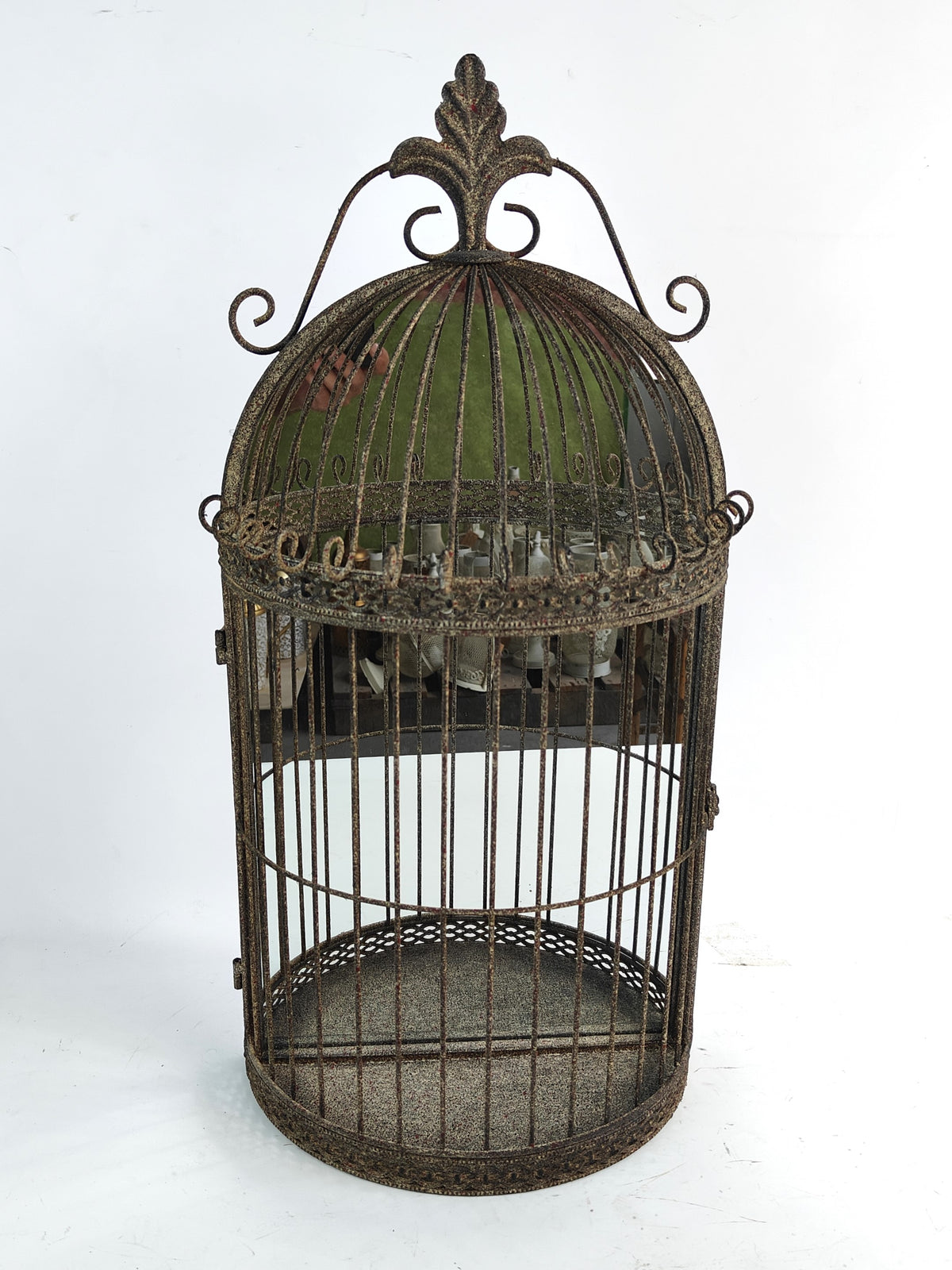 cortex-london-windsor-fleur-de-lys-metal-bird-cage-wall-mirror-63cm