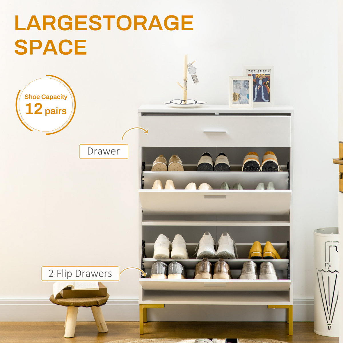 cortex-london-windsor-white-shoe-cupboard-with-flip-drawers