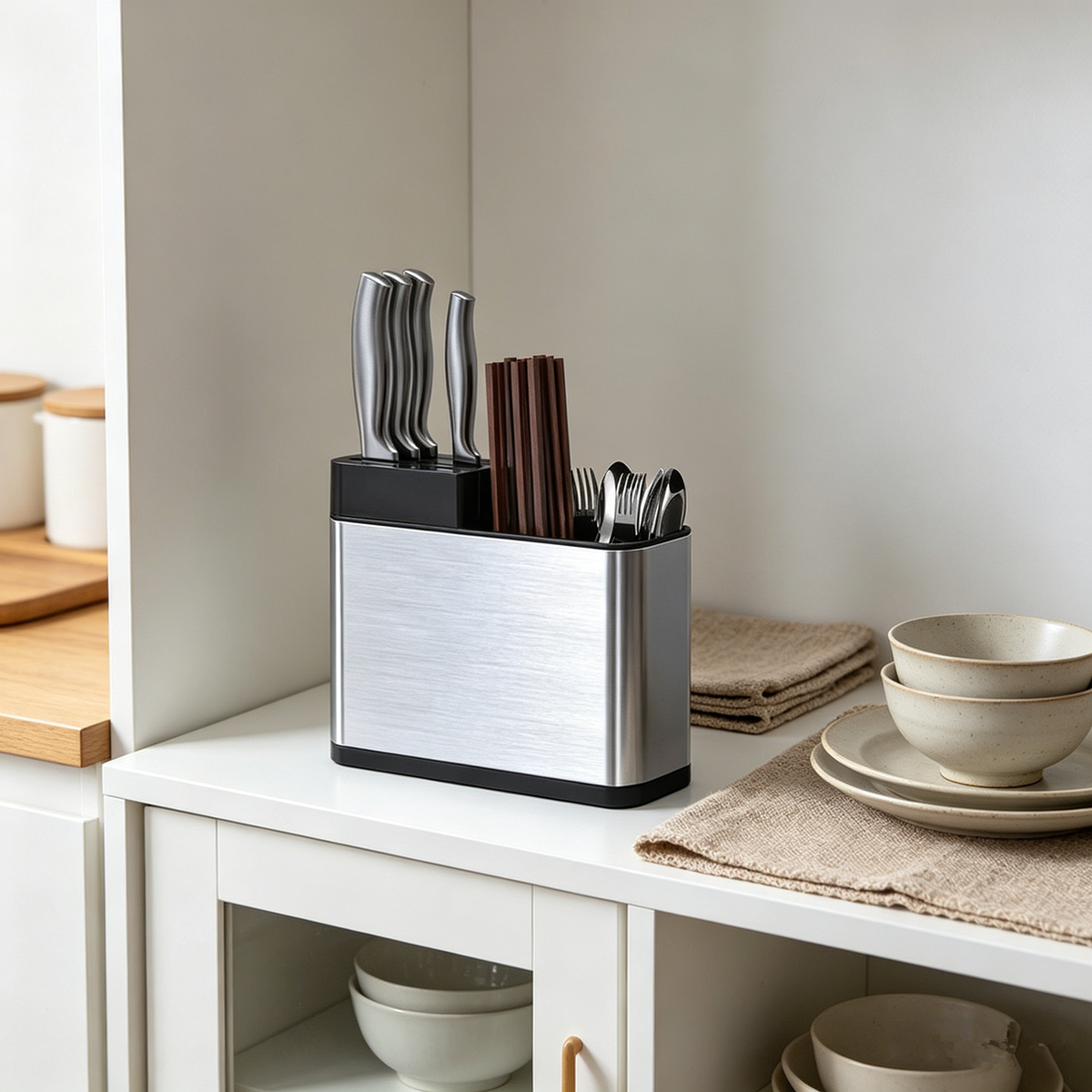 cortex-london-york-stainless-steel-cutlery-knife-holder-three-compartments