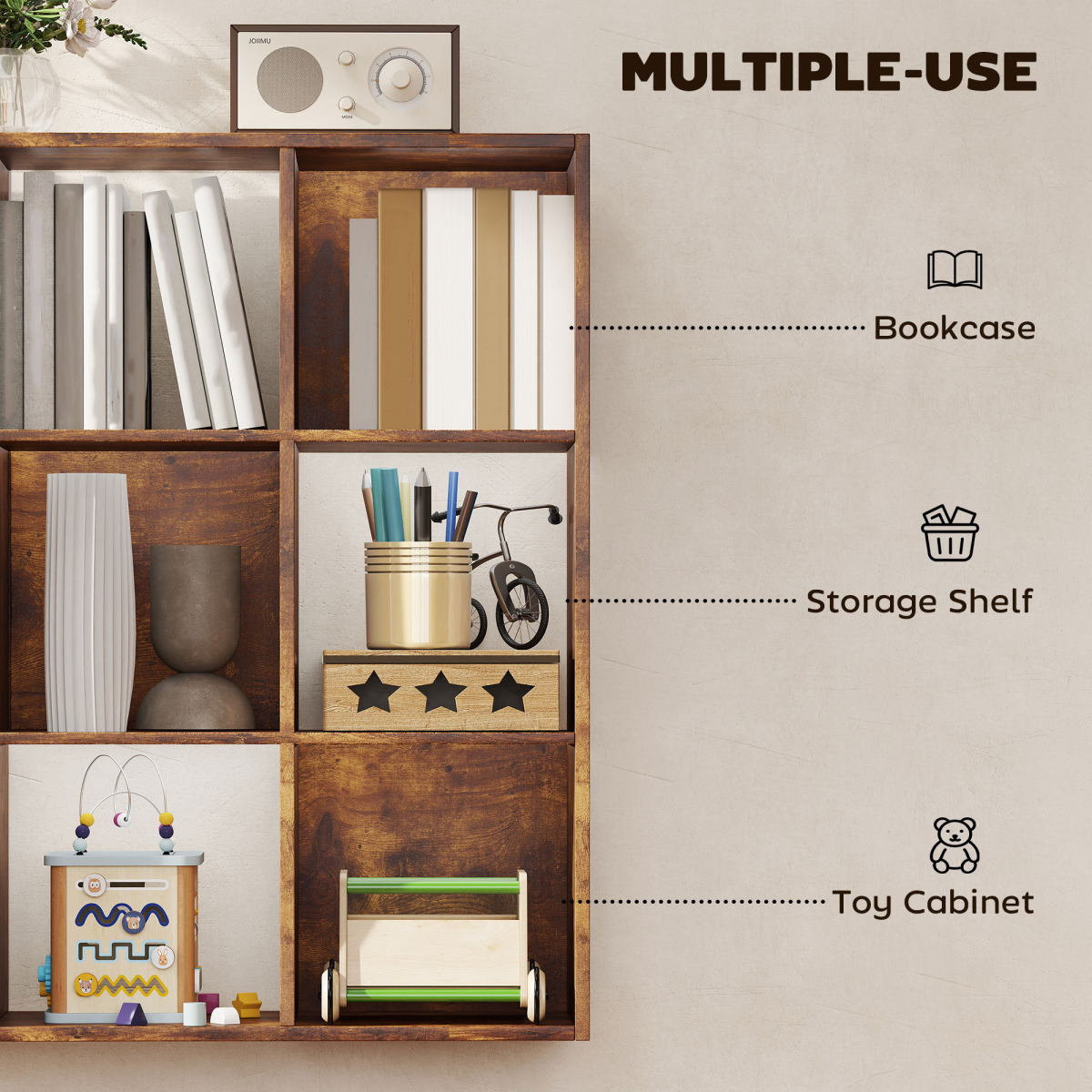 Bookcase Cabinet/Storage Cabinet