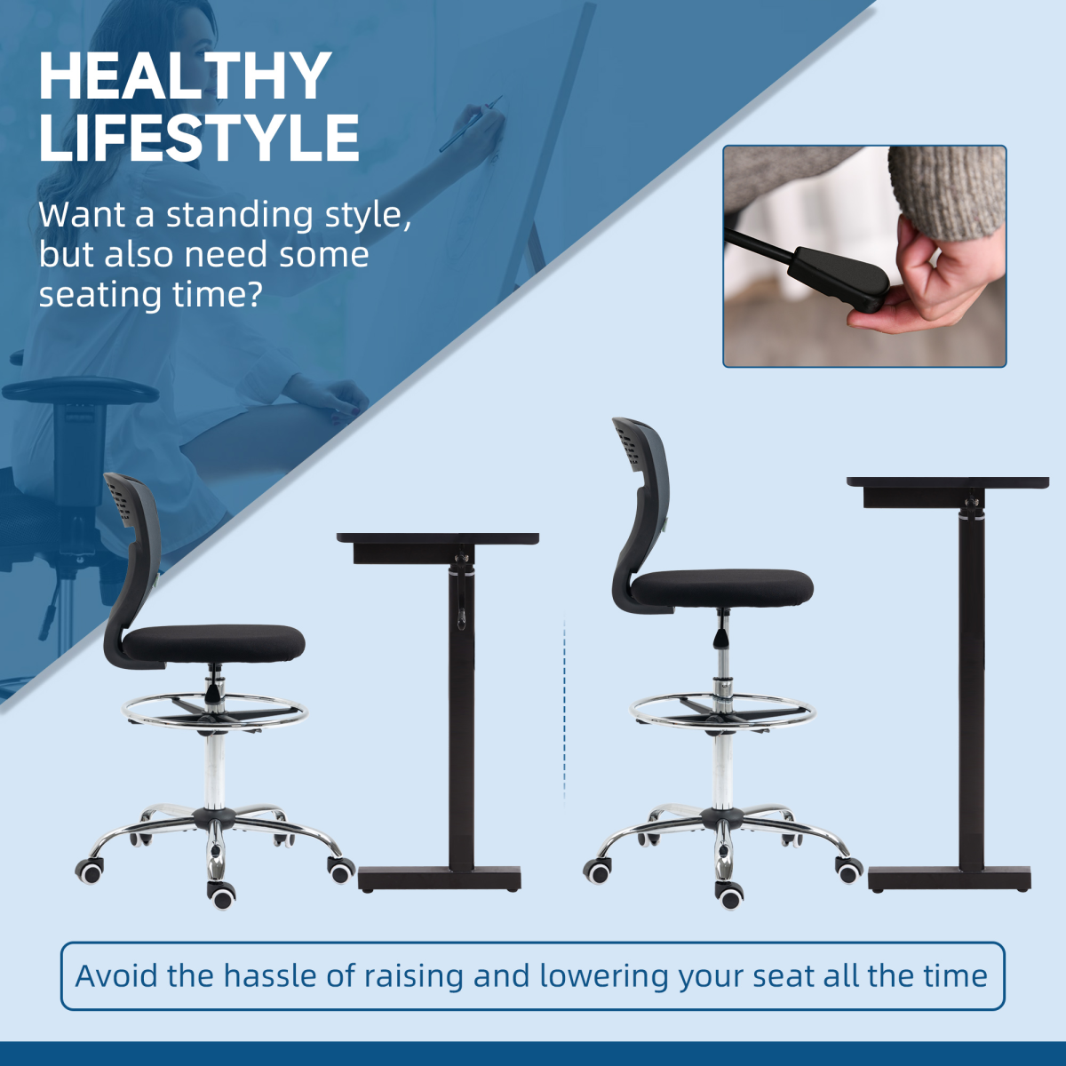 cortex-london-vinsetto-york-tall-draughtsman-office-chair-grey