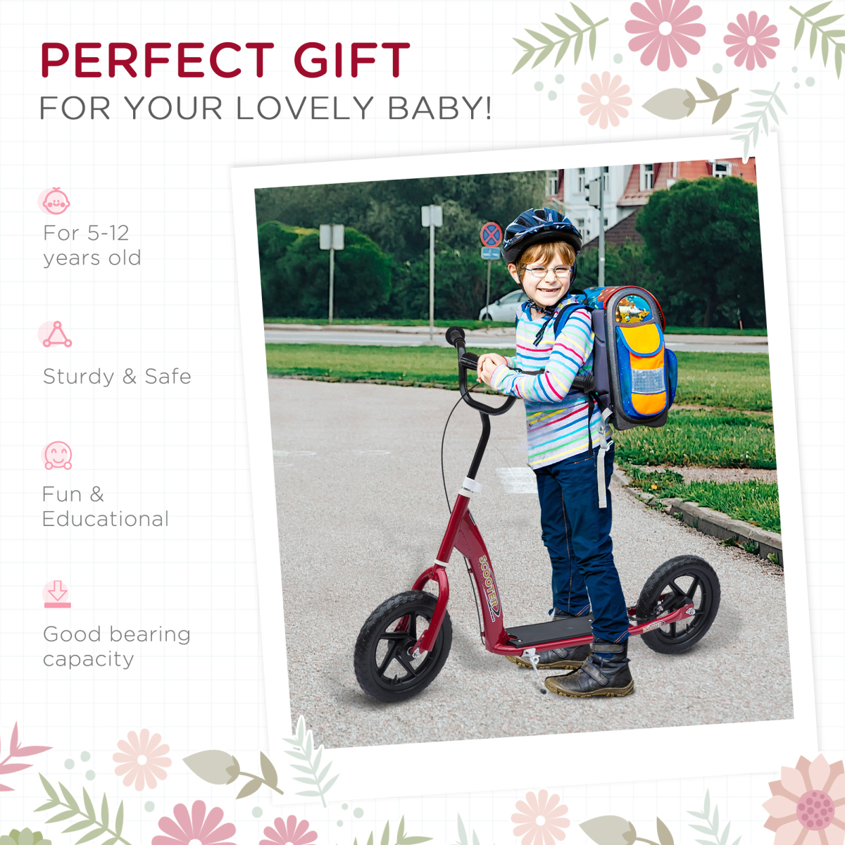 cortex-london-windsor-red-kids-stunt-scooter-12-eva-tyres