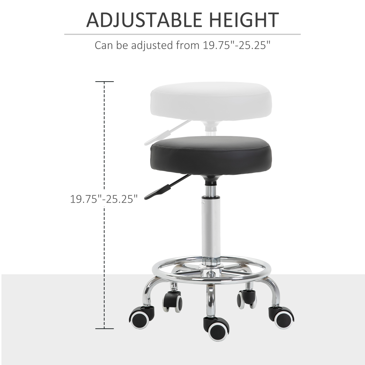 cortex-london-york-adjustable-pu-leather-stool-footrest