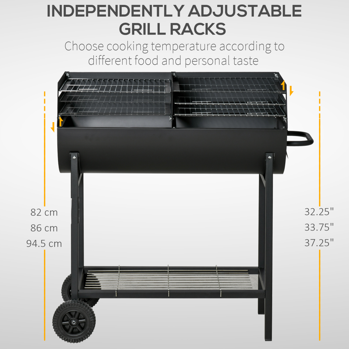 cortex-london-windsor-steel-charcoal-bbq-two-grill-areas-black