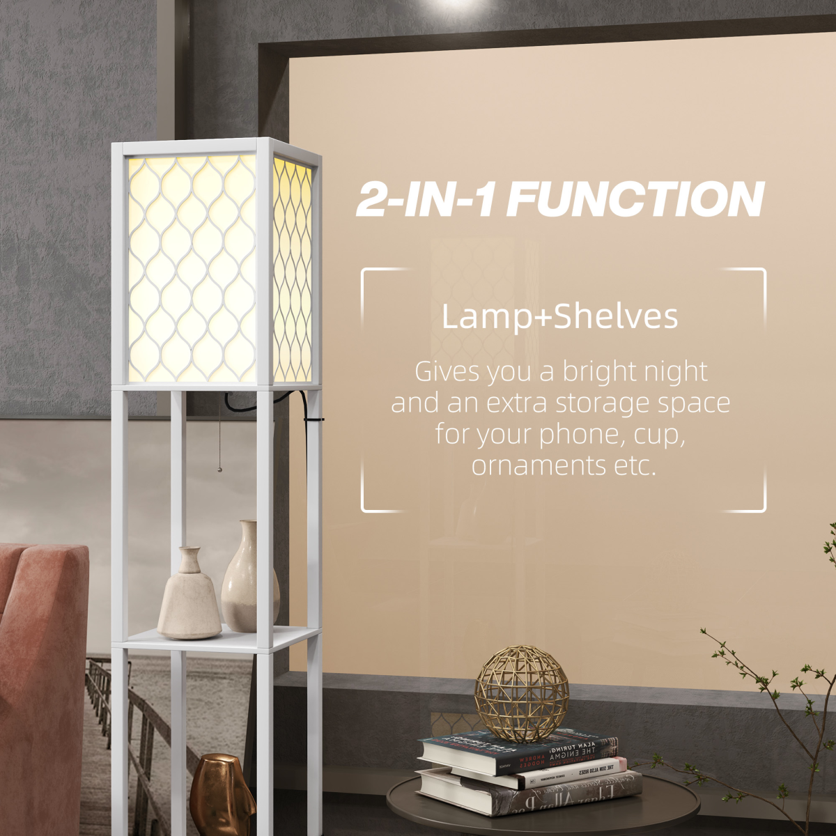 cortex-london-windsor-white-two-light-floor-lamp-with-shelves