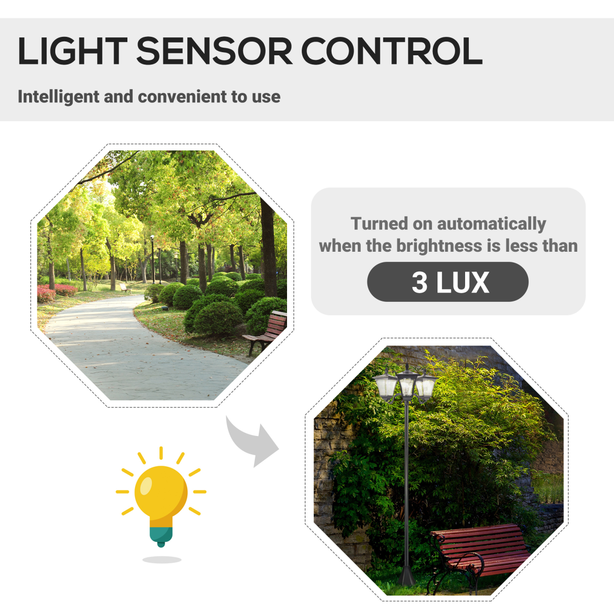 cortex-london-windsor-solar-powered-lamp-post-3-light-ip44-black