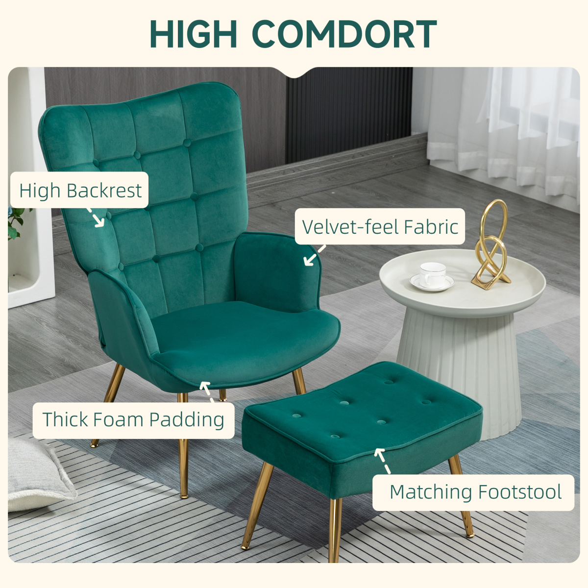 cortex-london-kensington-button-tufted-armchair-footstool-dark-green-gold-tone-steel-legs