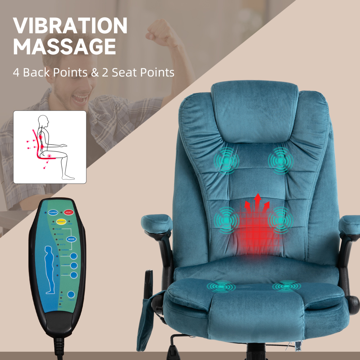 cortex-london-windsor-blue-heated-massage-executive-reclining-chair