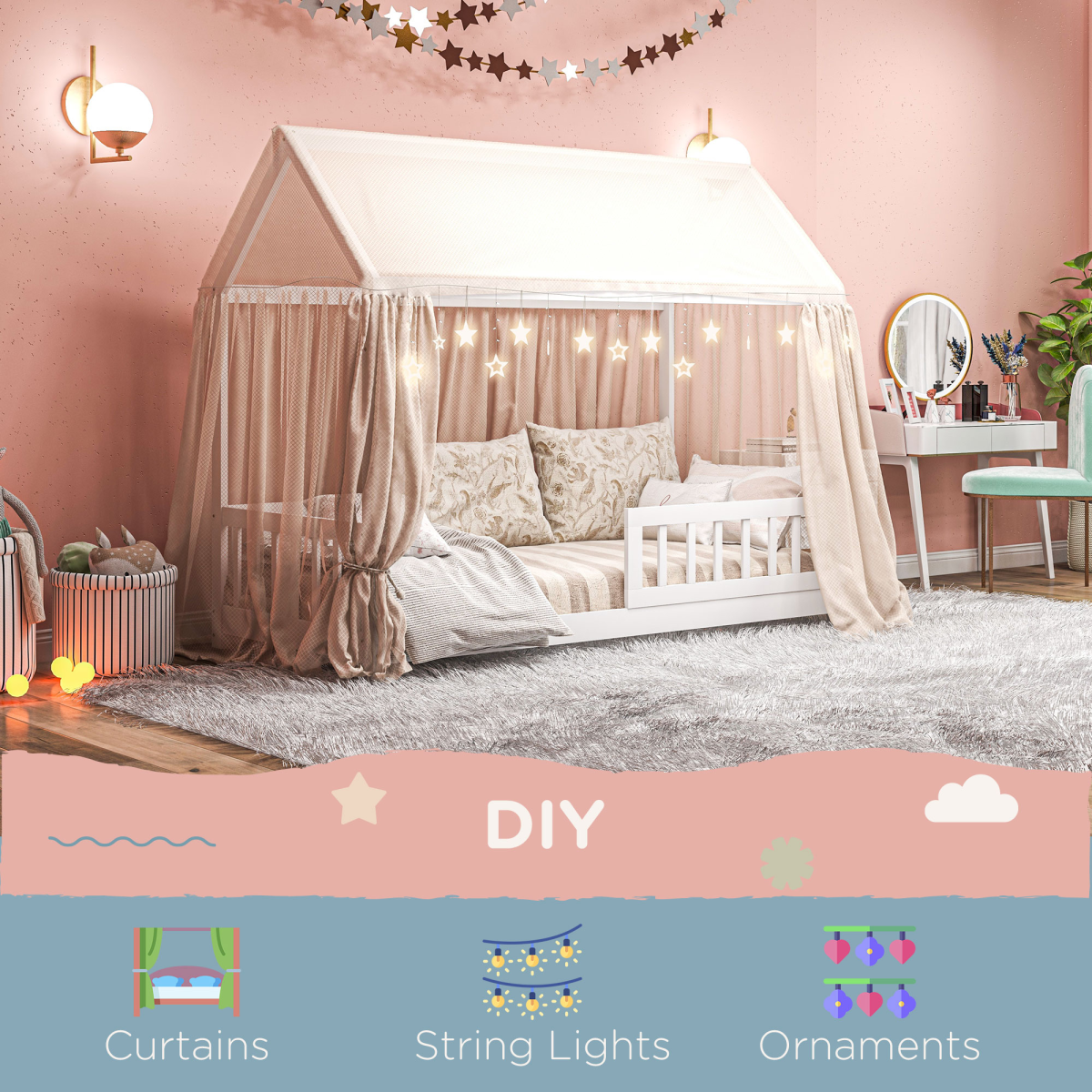 cortex-london-windsor-house-kids-bed-frame-white-pine-wood-safety-fence