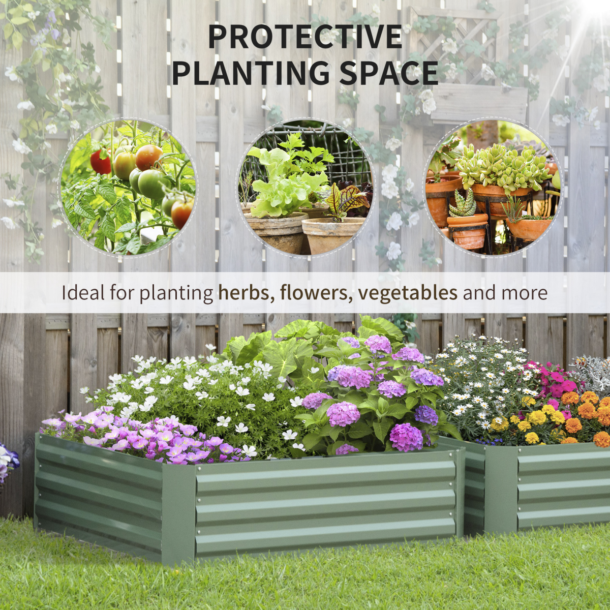 cortex-london-kensington-set-of-2-green-galvanised-steel-raised-garden-beds