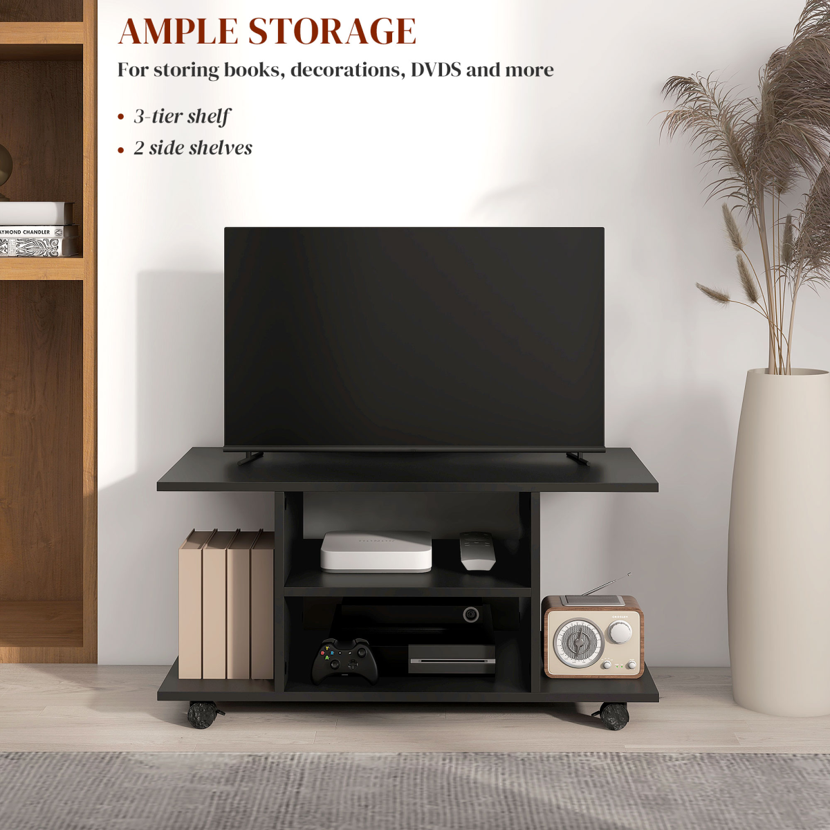 cortex-london-york-mobile-tv-stand-bookshelves-black
