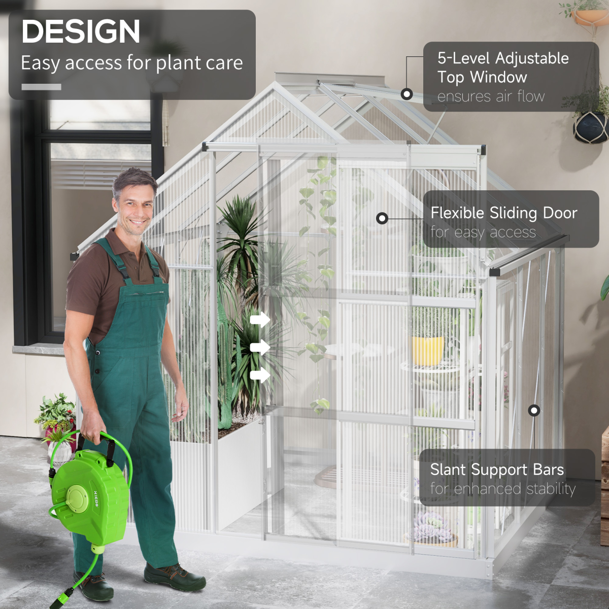 cortex-london-windsor-6-x-6ft-walk-in-polycarbonate-greenhouse-silver