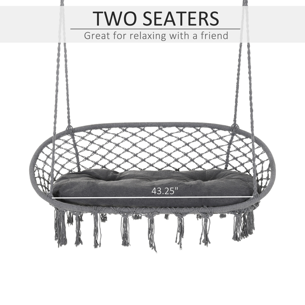 cortex-london-windsor-dark-grey-two-seater-cotton-rope-hammock-chair-metal-frame