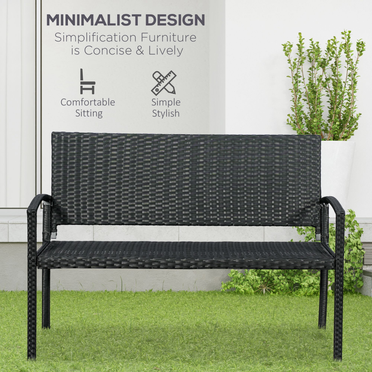 cortex-london-windsor-rattan-two-seater-garden-bench-black