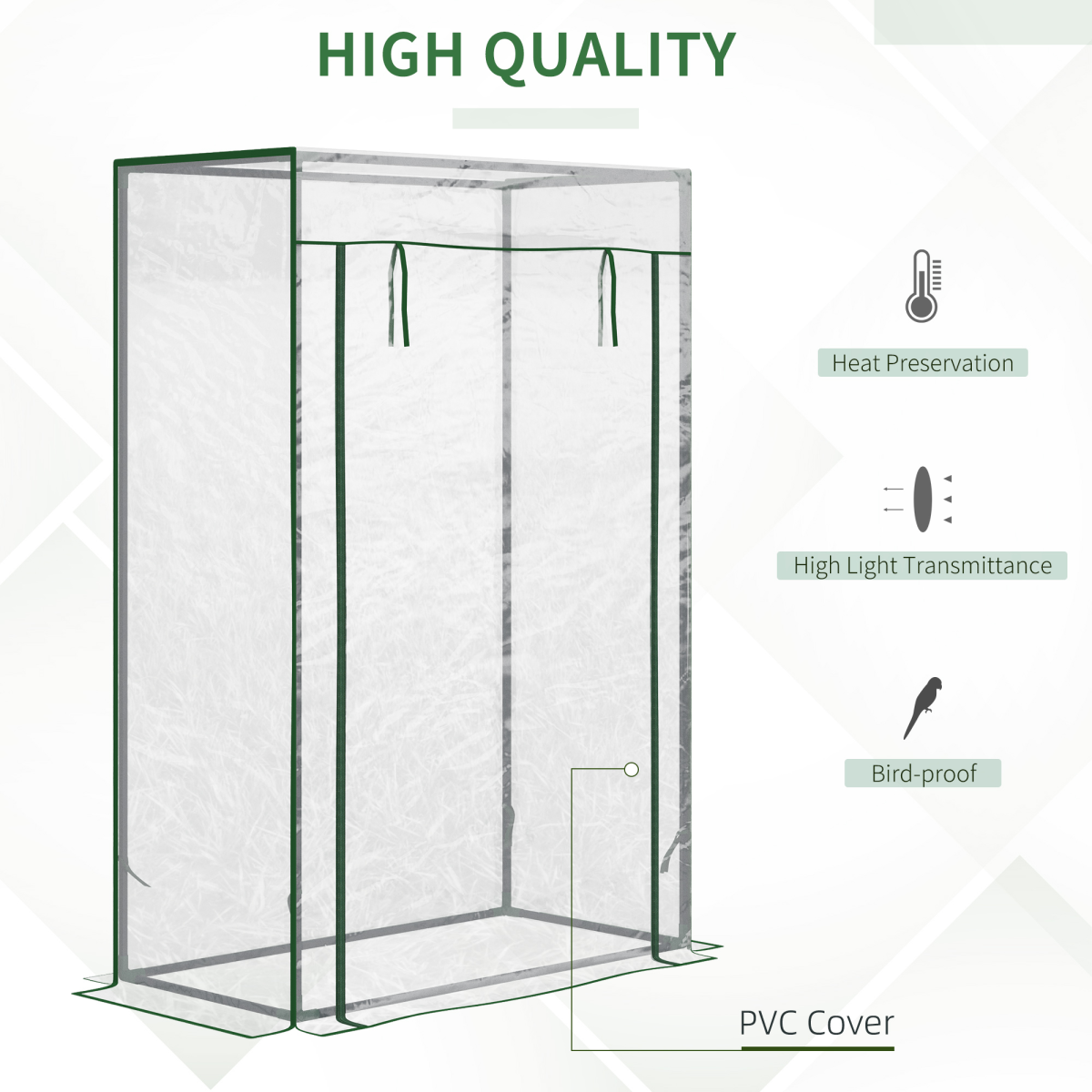cortex-london-windsor-outdoor-greenhouse-steel-frame-pvc-cover-green