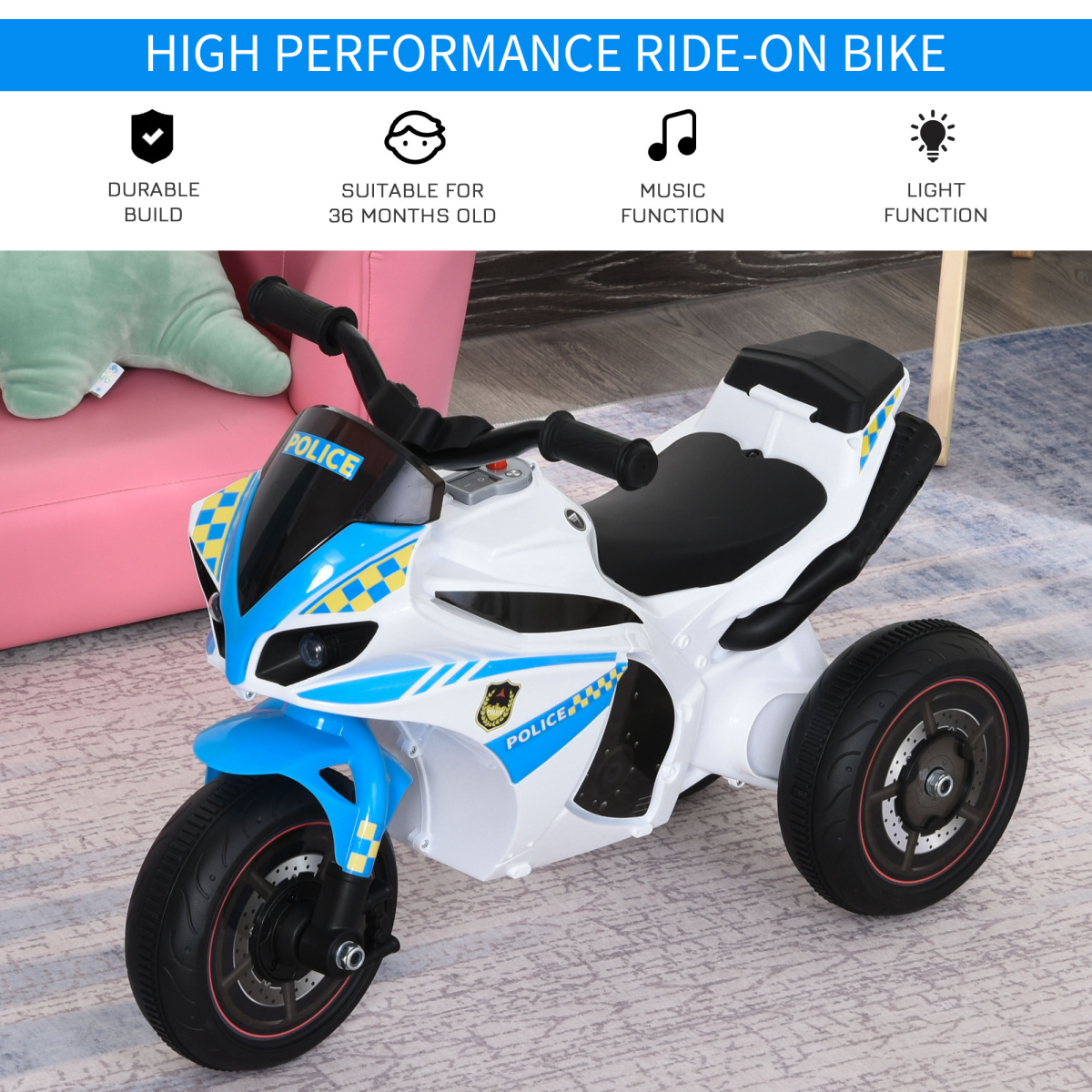 cortex-london-windsor-kids-police-ride-on-bike-music-lights