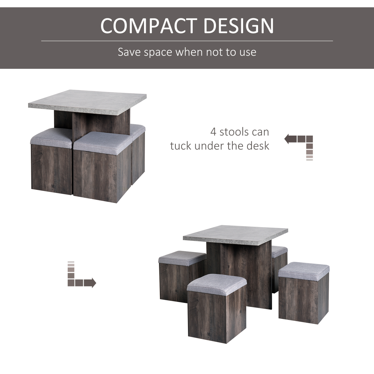 cortex-london-windsor-grey-five-piece-storage-dining-set