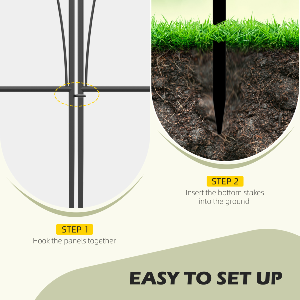 cortex-london-windsor-five-piece-decorative-metal-garden-border-edging-black