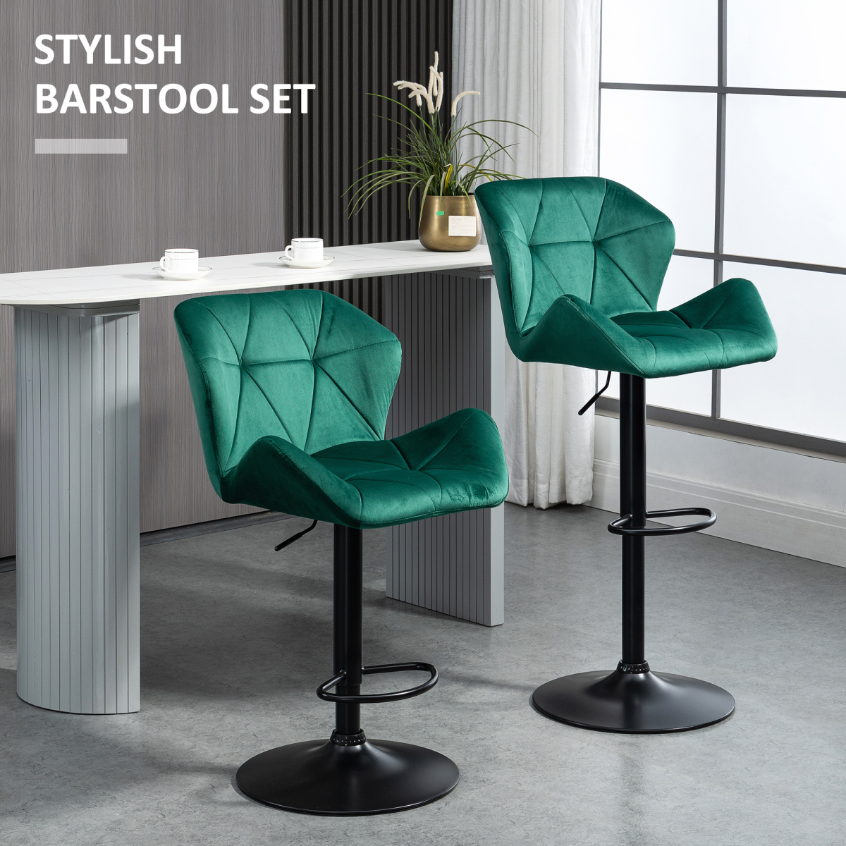 cortex-london-windsor-green-velvet-touch-bar-stools-set-of-2-metal-base