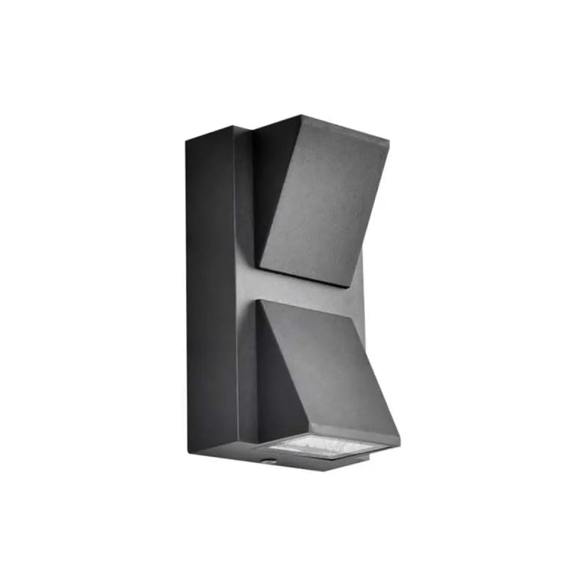 cortex-london-windsor-6w-black-outdoor-k-shape-up-down-wall-light-ip54