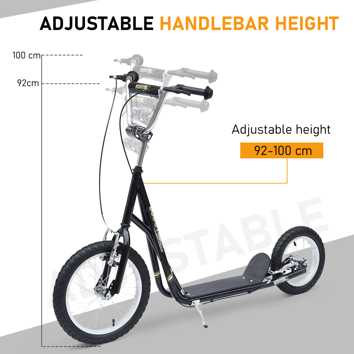 cortex-london-windsor-adjustable-teen-scooter-dual-brakes-rubber-wheels-kickstand