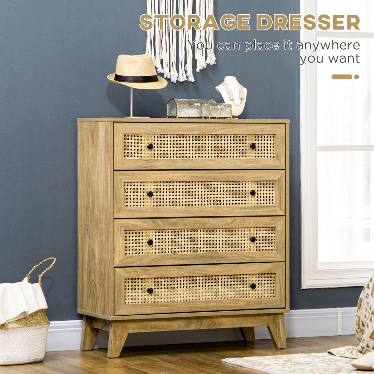 cortex-london-york-rattan-four-drawer-chest-wood-effect