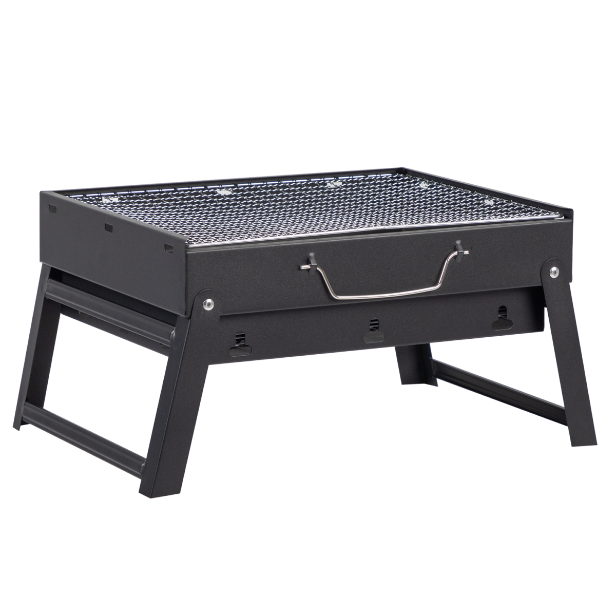 cortex-london-windsor-portable-charcoal-bbq-grill-folding-feet-steel