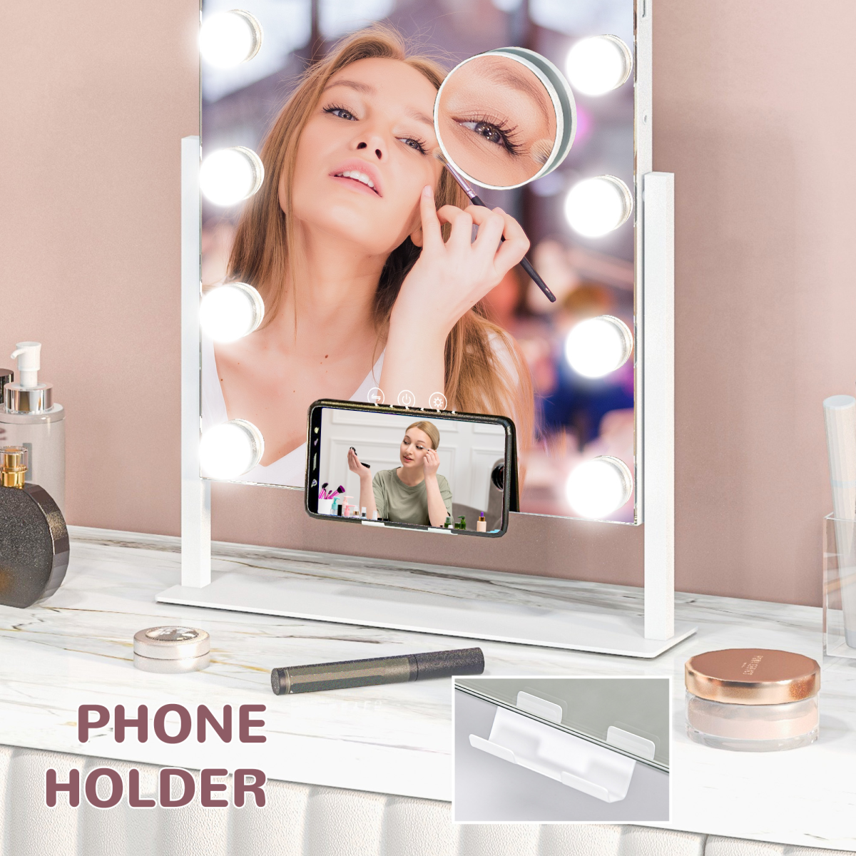 cortex-london-kensington-hollywood-lighted-makeup-mirror-with-usb-white-glass-metal