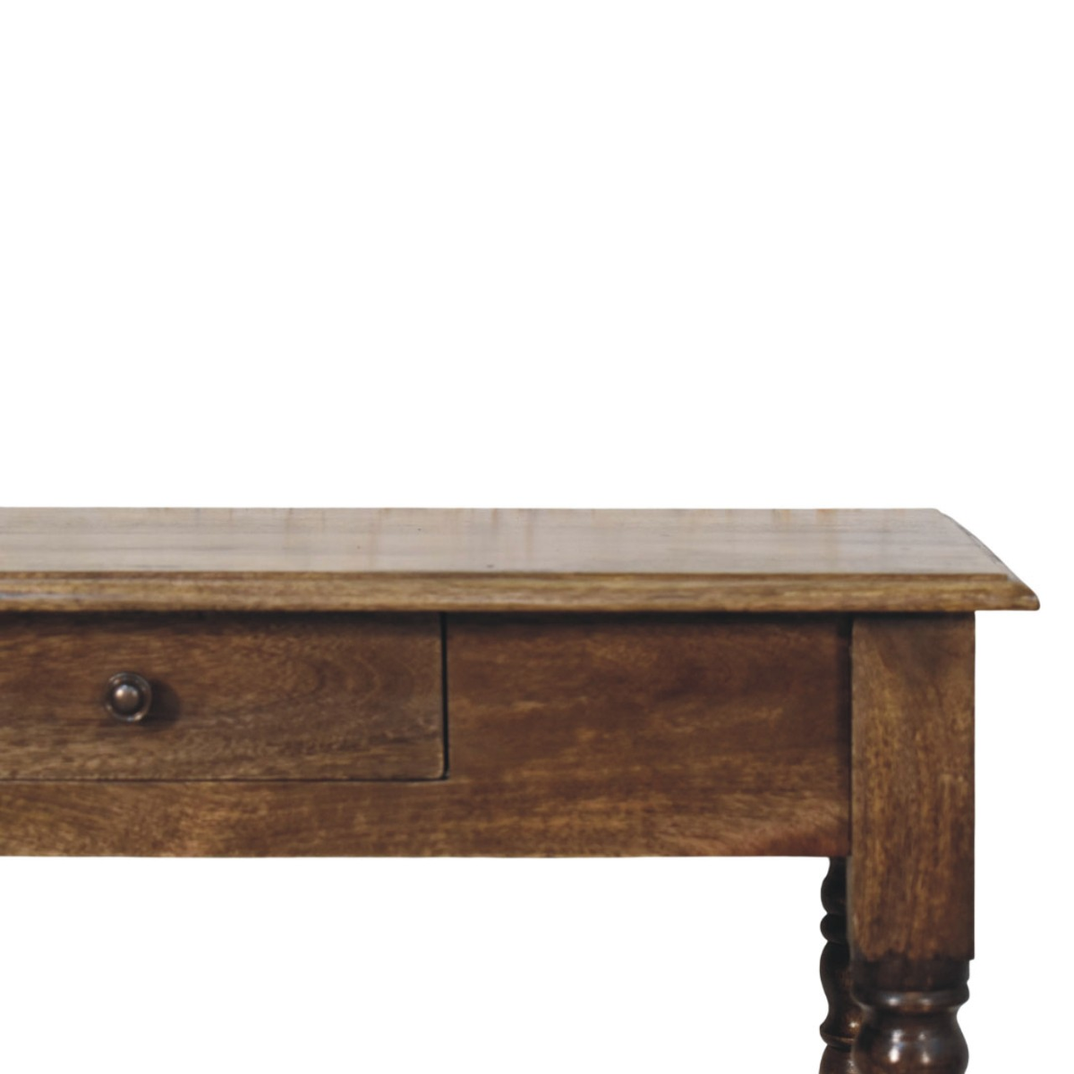 cortex-london-artisan-furniture-york-solid-mango-wood-turned-leg-desk-1-drawer-grey